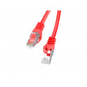 PATCHCORD CAT.6 FTP 1M RED FLUKE PASSED LANBERG