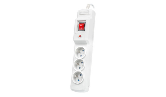 SURGE PROTECTOR ARMAC MULTI M3 5M 3X FRENCH OUTLETS GREY