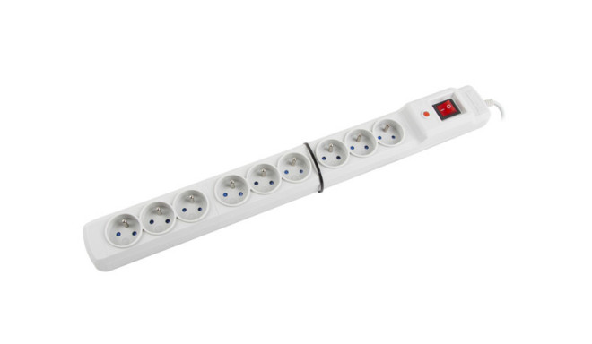SURGE PROTECTOR ARMAC MULTI M9 5M 9X FRENCH OUTLETS GREY