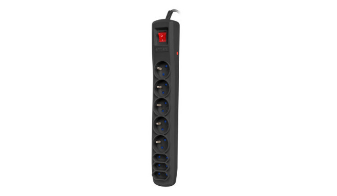 SURGE PROTECTOR ARMAC R8 3M 5X FRENCH OUTLETS 3X EUROPLUG OUTLETS BLACK