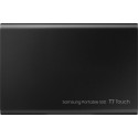 Samsung väline SSD T7 Touch 2TB USB 3.2 C, must