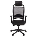 Task chair FULKRUM black leather