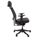 Task chair FULKRUM black leather