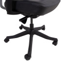 Task chair FULKRUM black leather