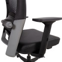 Task chair FULKRUM black leather