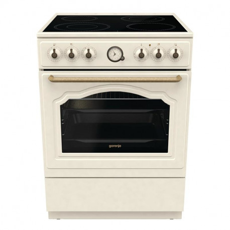 Keraamiline pliit, Gorenje, 60cm, retro beez