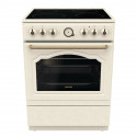 Gorenje, 11 funktsiooni, 71 L, laius 60 cm, beež - Keraamiline pliit