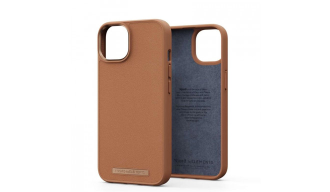 njord  Genuine Leather Case for iPhone 14 (Cognac)