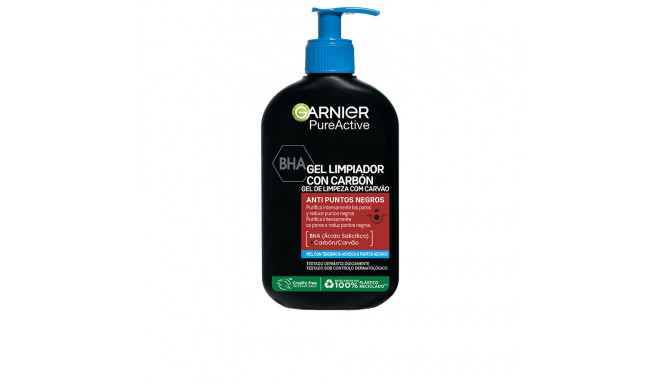 GARNIER PURE ACTIVE gel limpiador con carbón 250 ml