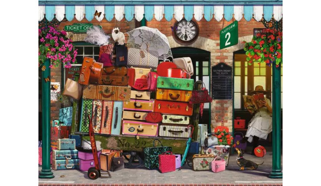 Ravensburger pusle 2000 tk Reisimise valguses