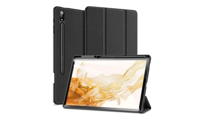 DUX DUCIS case DOMO foldable with pencil storage for SAMSUNG Tab S8 Ultra (X900/X906) black