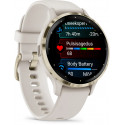 Garmin Venu 3S, ivory/soft gold