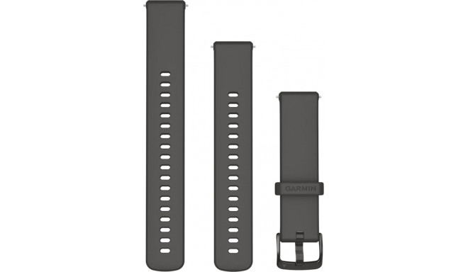 Garmin watch strap Venu 3S 18mm, pebble gray