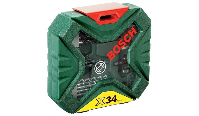 Bosch drill set X-Line 34pcs