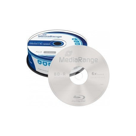 MediaRange BD-R 25 GB Blu-ray 25pcs Roll