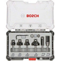 Bosch edge and edge router-set 6 pieces (8 mm)