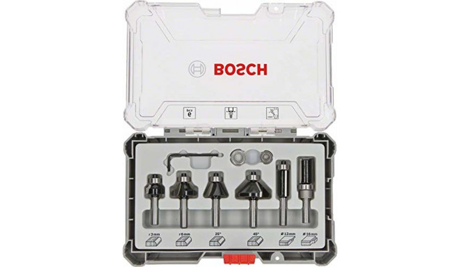 Bosch edge and edge router-set 6 pieces (8 mm)