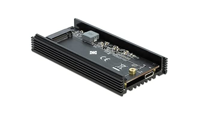 DeLOCK external housing for M.2 NVMe PCIe SSD with SuperSpeed USB 20 Gbps (USB 3.2 Gen 2x2) USB Type