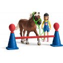 Schleich Farm World Pony Agility Training, play figure