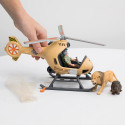 Schleich Wild Life Helicopter animal rescue, play figure