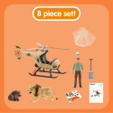 Schleich Wild Life Helicopter animal rescue, play figure