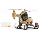 Schleich Wild Life Helicopter animal rescue, play figure