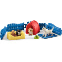 Schleich toy figure set Farm World Puppy Pen (42480)