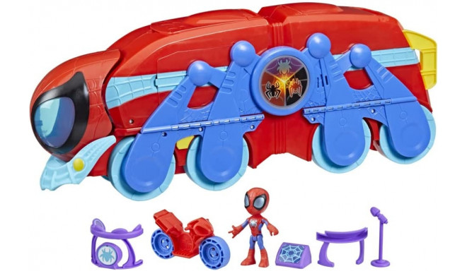 Hasbro Marvel Spidey and His Amazing Friends 2-in-1 Spider Caterpillar Toy Vehicle