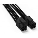 be quiet! CC-4420 1 x P4 + 4 450mm Cable (Black, 450mm)