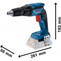 Bosch cordless drywall screwdriver GTB 18V-45 Professional solo (blue/black, without battery and cha