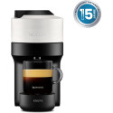 Krups Nespresso Vertuo Pop Coconut White XN9201, capsule machine (black/white)