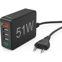 Ładowarka Hama 4x USB-A 1x USB-C 3 A (0020163