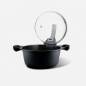 Pensofal Saxum Saucepan 24cm (W/Glass) 5808