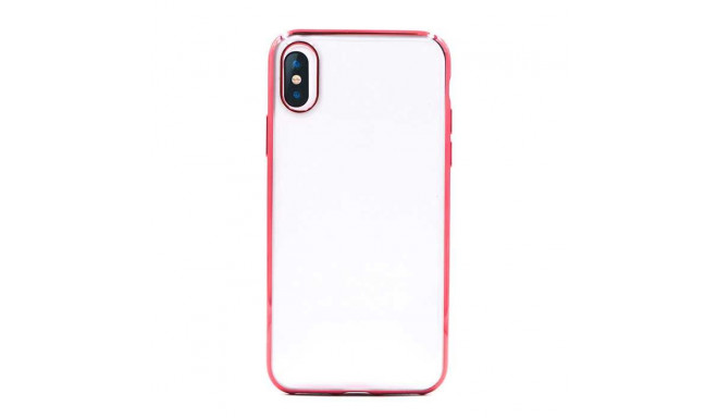 Devia Glitter soft case (TPU) iPhone XS/X(5.8) red