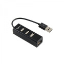 Sbox H-204 USB 4 Ports HUB Black