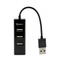 Sbox H-204 USB 4 Ports HUB Black