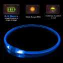 KABB LED Collar for Dogs and Cats Blue