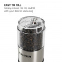 Salter 7722 SSTURA Stainless Steel Electronic Salt & Pepper Mill Set