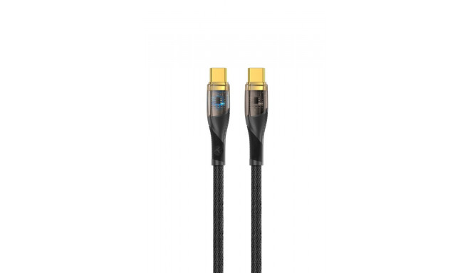 Tellur Data Cable Type-C to Type-C PD60W 100cm Black
