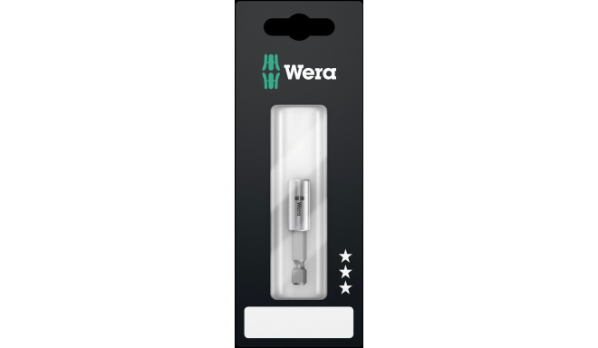 Wera 899/4/1 Universal 1/4" bit holder with magnet and retaining ring, 152mm