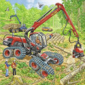 Ravensburger pusle Suured töömasinad 3x49tk