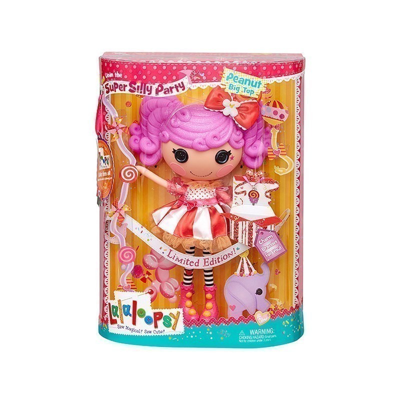 Lalaloopsy Super Silly Party nukk 30 cm Peanut Big Top Photopoint.lv