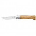 Knife Opinel Classic Nr 8 Stainless Steel Olive