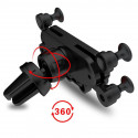 Car holder - gravity SPRING from 4,7’ air vent mount black