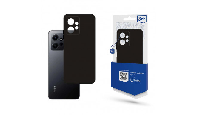 3mk kaitseümbris Matt Case Xiaomi Redmi Note 12 4G, must