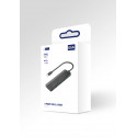 EGA H2 USB-C kuni 4 x USB 3.0 splitter 5 Gbps must (EU Blister)