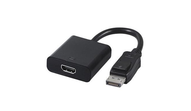 Gembird A-DPM-HDMIF-002 video cable adapter 0.1 m DisplayPort HDMI Type A (Standard) Black