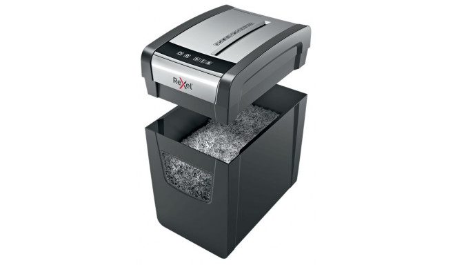 Rexel Momentum X410-SL paper shredder Cross shredding Black, Grey