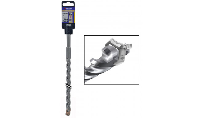 SDS+ masonry drill bit Technic Master 3 Cutter | Ø25*450*400mm