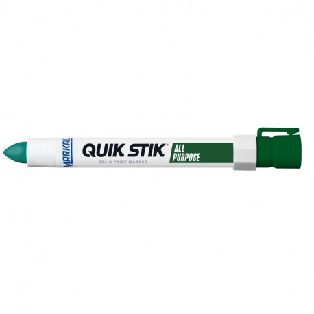 Solid paint marker Markal Quik Stik Paintstik 17mm, green